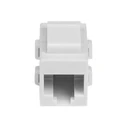 Μούφα StarTech White Cat 6 RJ45 Keystone Jack Network Coupler F / F