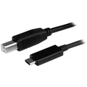 Καλώδιo USB Startech USB2CB1M Μαύρο