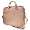Guess GUCB15PUSASPI 15 inch pink Saffiano Script