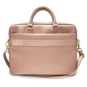 Guess GUCB15PUSASPI 15 inch pink Saffiano Script