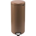 Brabantia Metal Bathroom Bin 30L Copper