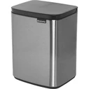Brabantia Bo Step On Trash Can 12 L (3.2 gal) – Matt Steel Fingerprint Proof (MPN 23 04 86, SKU 164448)