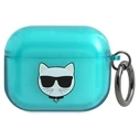 Karl Lagerfeld KLAPUCHFL Apple AirPods Pro cover blue Choupette