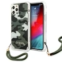 Guess GUHCP12MKSARKA Apple iPhone 12/12 Pro khaki hardcase Camo Collection