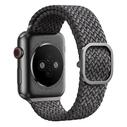 UNIQ Aspen strap Apple Watch 4/5/6/7/SE/8/9/10 40/41/42mm Braided gray/granite grey