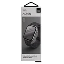 UNIQ Aspen strap Apple Watch 4/5/6/7/SE/8/9/10 40/41/42mm Braided gray/granite grey
