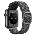 UNIQ Aspen strap Apple Watch 4/5/6/7/SE/8/9/Ultra 44/45/49mm Braided gray/granite grey
