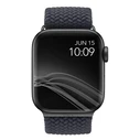 UNIQ Aspen strap Apple Watch 4/5/6/7/SE/8/9/Ultra 44/45/49mm Braided gray/granite grey