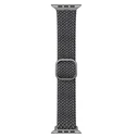 UNIQ Aspen strap Apple Watch 4/5/6/7/SE/8/9/Ultra 44/45/49mm Braided gray/granite grey