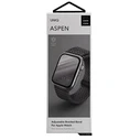 UNIQ Aspen strap Apple Watch 4/5/6/7/SE/8/9/Ultra 44/45/49mm Braided gray/granite grey
