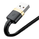 Καλώδιο USB to Lightning Baseus Cafule 1.5 A 2m (Gold+Black)