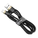 Καλώδιο USB to Lightning Baseus Cafule 1.5 A 2m (Gold+Black)