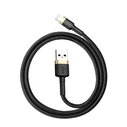 Καλώδιο USB to Lightning Baseus Cafule 1.5 A 2m (Gold+Black)