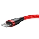 Καλώδιο USB to Lightning Baseus Cafule 2A 3m (Red)
