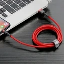 Καλώδιο USB to Lightning Baseus Cafule 2A 3m (Red)