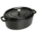 Staub Oval Roaster / Cocotte 33 cm 6.7 L - Black (Zwilling)