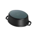 Staub Oval Roaster / Cocotte 33 cm 6.7 L - Black (Zwilling)