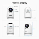 Κάμερα Παρακολούθησης Srihome Wireless HOME SECURITY AI AUTO-TRACKING 2MP