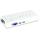 KVM Switch Trendnet TK-407K 4-Port USB Kit