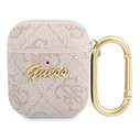Guess GUA24GSMP Apple AirPods cover pink 4G Script Metal Collection