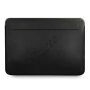Guess Sleeve GUCS13PUSASBK 13 inch black Saffiano Script