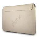 Guess Sleeve GUCS13PUSASLG 13 inch gold Saffiano Script