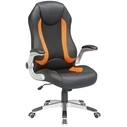 Velco Pro Systems Gaming Office Chair Black-Orange - 67x68x110-118 cm - Surface PU+PVC - SKU 66-23553