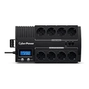 CyberPower BRICs LCD BR1000ELCD UPS – 1000VA / 600W Line-Interactive, 8 Schuko outlets, LCD, RJ-11 & RJ-45 protection