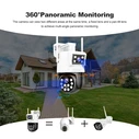 Κάμερα Παρακολούθησης Srihome DUAL LENS PANORAMIC MONITORING IP 2MP+2MP HD