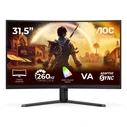 AOC Οθόνη Gaming C32G42ZE 31,5'' Curved 1500R 240Hz VA