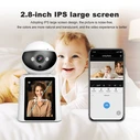 Κάμερα Srihome VIDEO CALLING SMART 2MP with 2.8' Display SCREEN