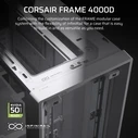 Corsair Frame 4000D White Mid-Tower PC Case