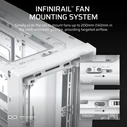 Corsair Frame 4000D White Mid-Tower PC Case