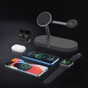 Tech-Protect A12 3in1 Magnetic Magsafe Wireless Charger Black