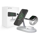 Tech-Protect A12 3in1 Magnetic Magsafe Wireless Charger White