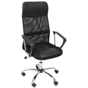 Velco Pro Systems Office Chair Black - 60x60x109/118 cm - Breathable Mesh & PVC