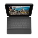 Logitech Rugged Folio Θήκη Flip με Πληκτρολόγιο UK English Graphite (iPad 2019/2020/2021 10.2'')