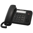 Τηλέφωνο Ενσύρματο Panasonic KX-TS 520EX2B ΜΑΥΡΟ