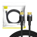 Καλώδιο HDMI Baseus Cafule 4KHDMI Male To 4KHDMI Male Adapter 3m Black