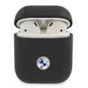 BMW BMA2SSLNA Apple AirPods navy Geniune Leather Silver Logo