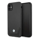BMW BMHCN61RSWPK Apple iPhone 11 black hardcase Leather Perforate