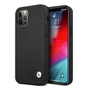 BMW BMHCP12MRCDPK Apple iPhone 12/12 Pro black hardcase Leather Deboss