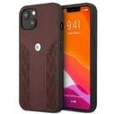 BMW BMHCP13MRSPPR Apple iPhone 13 red hardcase Leather Curve Perforate