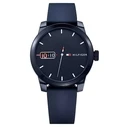 Ανδρικό Ρολόι Tommy Hilfiger 1791381 (42mm) Καουτσούκ Λουράκι Μπλε