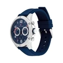 Ανδρικό Ρολόι Tommy Hilfiger 1792027 (44mm) Καουτσούκ Λουράκι Μπλε