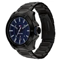 Ανδρικό Ρολόι Tommy Hilfiger 1792139 (49mm) Μεταλλικό Μπρασελέ Μαύρο