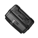 Rivacase Black Travel Suitcase with 4 Wheels (Model 8180)