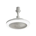 Ανεμιστήρας οροφής με LED φως E27 25εκ DICTRO LUX (Λευκός) - MPN 180084