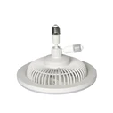 Ανεμιστήρας οροφής με LED φως E27 25εκ DICTRO LUX (Λευκός) - MPN 180084