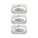 Ανεμιστήρας οροφής με LED φως E27 25εκ DICTRO LUX (Λευκός) - MPN 180084